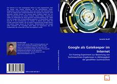 Copertina di Google als Gatekeeper im Internet