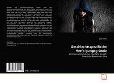 Copertina di Geschlechtsspezifische Verfolgungsgründe