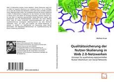 Capa do livro de Qualitätssicherung der Nutzer-Skalierung in Web 2.0-Netzwerken 