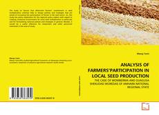 ANALYSIS OF FARMERS'PARTICIPATION IN LOCAL SEED PRODUCTION的封面