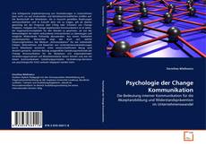 Psychologie der Change Kommunikation kitap kapağı