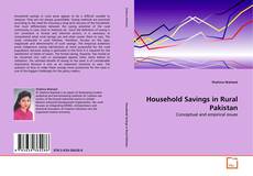Household Savings in Rural Pakistan kitap kapağı