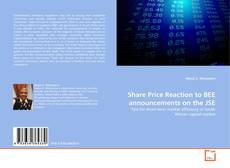 Share Price Reaction to BEE announcements on the JSE kitap kapağı