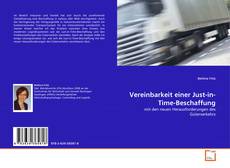 Capa do livro de Vereinbarkeit einer Just-in-Time-Beschaffung 