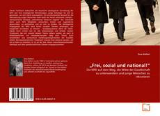 Buchcover von „Frei, sozial und national!“