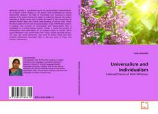 Universalism and Individualism kitap kapağı