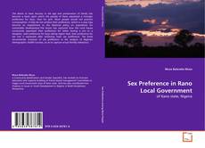 Copertina di Sex Preference in Rano Local Government
