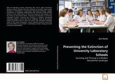Preventing the Extinction of University Laboratory Schools kitap kapağı