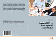 Copertina di Impact of CSR on Organizational Commitment