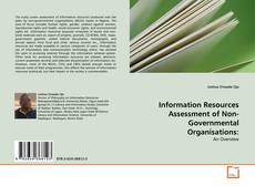 Обложка Information Resources Assessment of Non-Governmental Organisations: