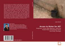 Copertina di Access to Water for All?