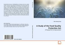 Copertina di A Study of the Food Quality Protection Act