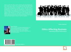 Buchcover von Ethics Affecting Business