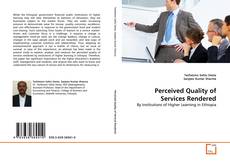 Bookcover of Perceived Quality of Services Rendered