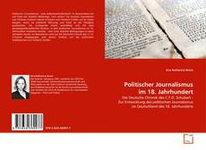 Capa do livro de Politischer Journalismus im 18. Jahrhundert 
