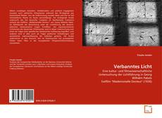 Copertina di Verbanntes Licht