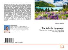 The Kalenjin Language:的封面
