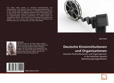 Buchcover von Deutsche Kinoinstitutionen und Organisationen