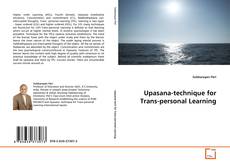 Portada del libro de Upasana-technique for Trans-personal Learning