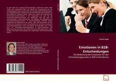 Borítókép a  Emotionen in B2B-Entscheidungen - hoz