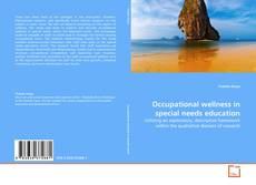 Copertina di Occupational wellness in special needs education