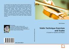 Couverture de Violin Technique Exercises and Scales