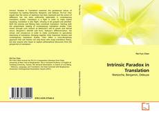 Borítókép a  Intrinsic Paradox in Translation - hoz