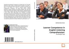 Обложка Learner Competence in English Listening Comprehension: