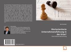 Borítókép a  Wertorientierte Unternehmensführung in der Krise? - hoz