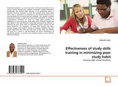 Buchcover von Effectiveness of study skills training in minimizing poor study habit