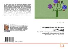 Bookcover of Eine traditionale Kultur im Wandel