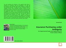 Copertina di Insurance Purchasing under Ambiguity