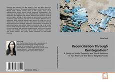 Copertina di Reconciliation Through Reintegration?