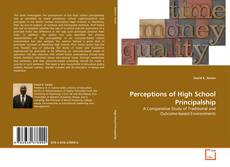 Bookcover of Perceptions of High School Principalship