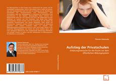 Buchcover von Aufstieg der Privatschulen