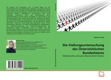 Copertina di Die Stellungsuntersuchung des Österreichischen Bundesheeres