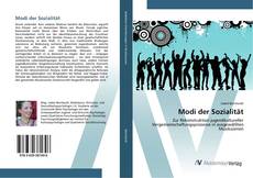 Bookcover of Modi der Sozialität