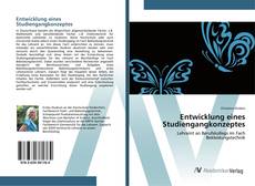 Bookcover of Entwicklung eines Studiengangkonzeptes
