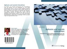 Aphasie und soziale Interaktion kitap kapağı