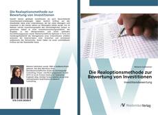 Bookcover of Die Realoptionsmethode zur Bewertung von Investitionen