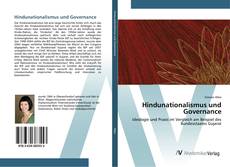 Bookcover of Hindunationalismus und Governance