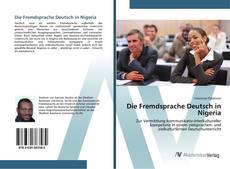 Buchcover von Die Fremdsprache Deutsch in Nigeria