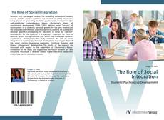 Bookcover of The Role of Social Integration