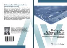 Bookcover of Elektronischer Zahlungsverkehr im deutschen Bankwesen