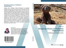 Studying Stress in Pediatric Populations的封面