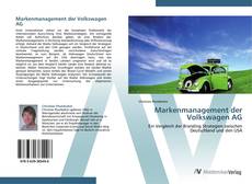 Bookcover of Markenmanagement der Volkswagen AG