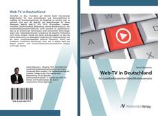 Capa do livro de Web-TV in Deutschland 