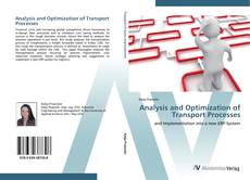 Portada del libro de Analysis and Optimization of Transport Processes