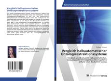 Vergleich halbautomatischer Ontologieextraktionssysteme kitap kapağı