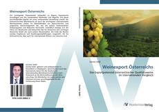 Couverture de Weinexport Österreichs